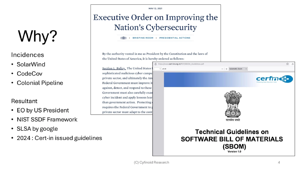 Slide 4 of Supply Chain Security: Beyond the Code